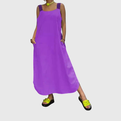 Astrid | Lemon Yellow Summer Dress