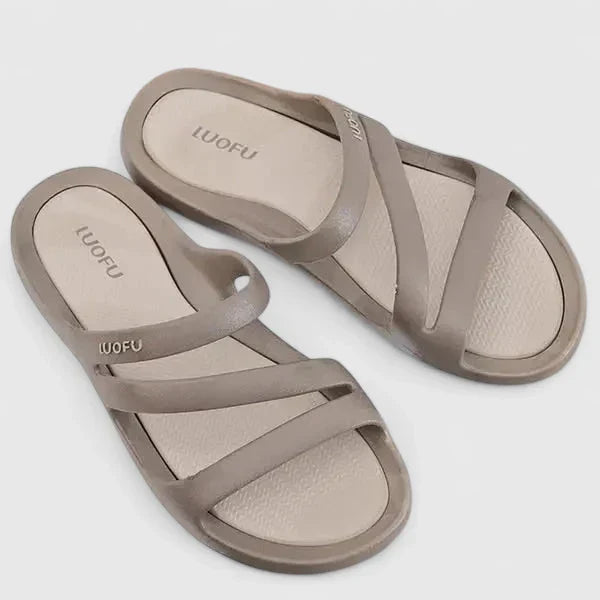 Calantha | Rose Gold Orthopedic Sandals