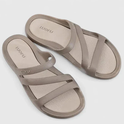 Calantha | Rose Gold Orthopedic Sandals