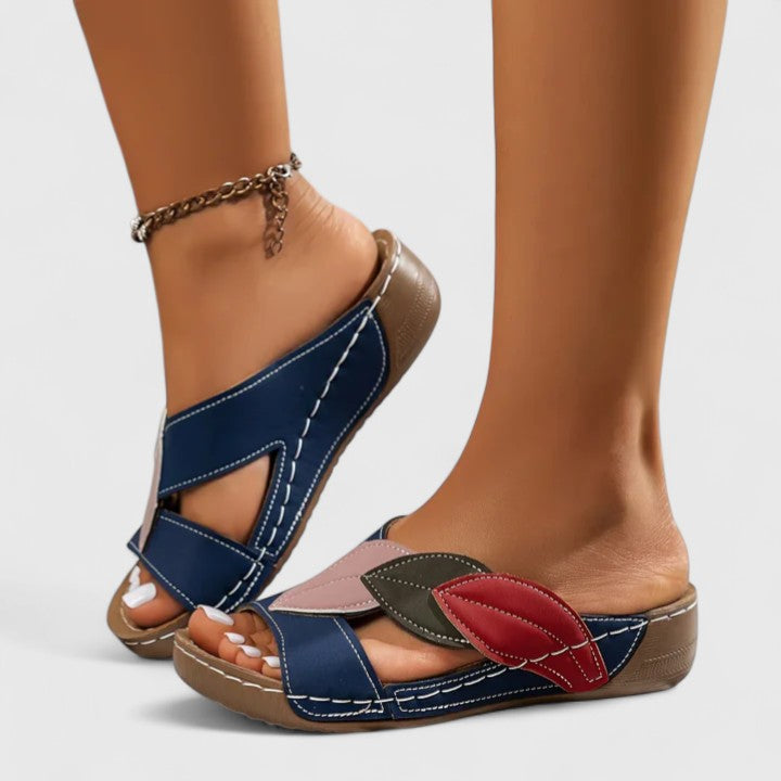 Multicolor Strap Orthopedic Sandals