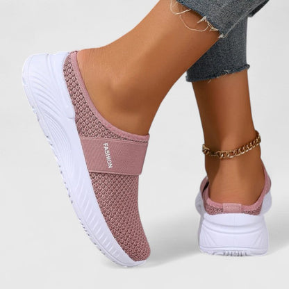 Calista | Beige Elastic Orthopedic Shoes