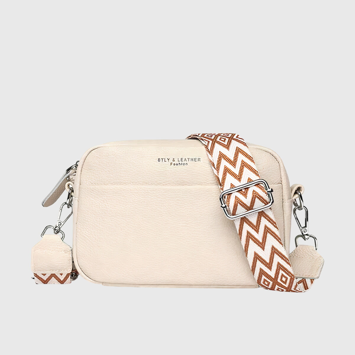 Willow | Women’s Classic Black Leather Shoulder Crossbody Bag