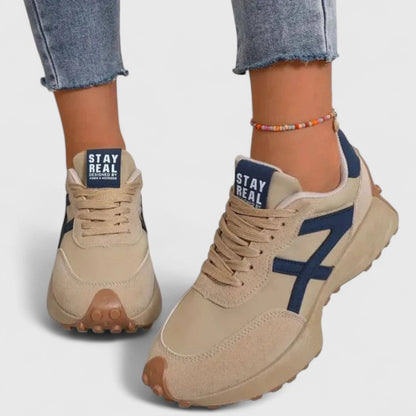 Alethea | Black Suede Orthopedic Sneakers