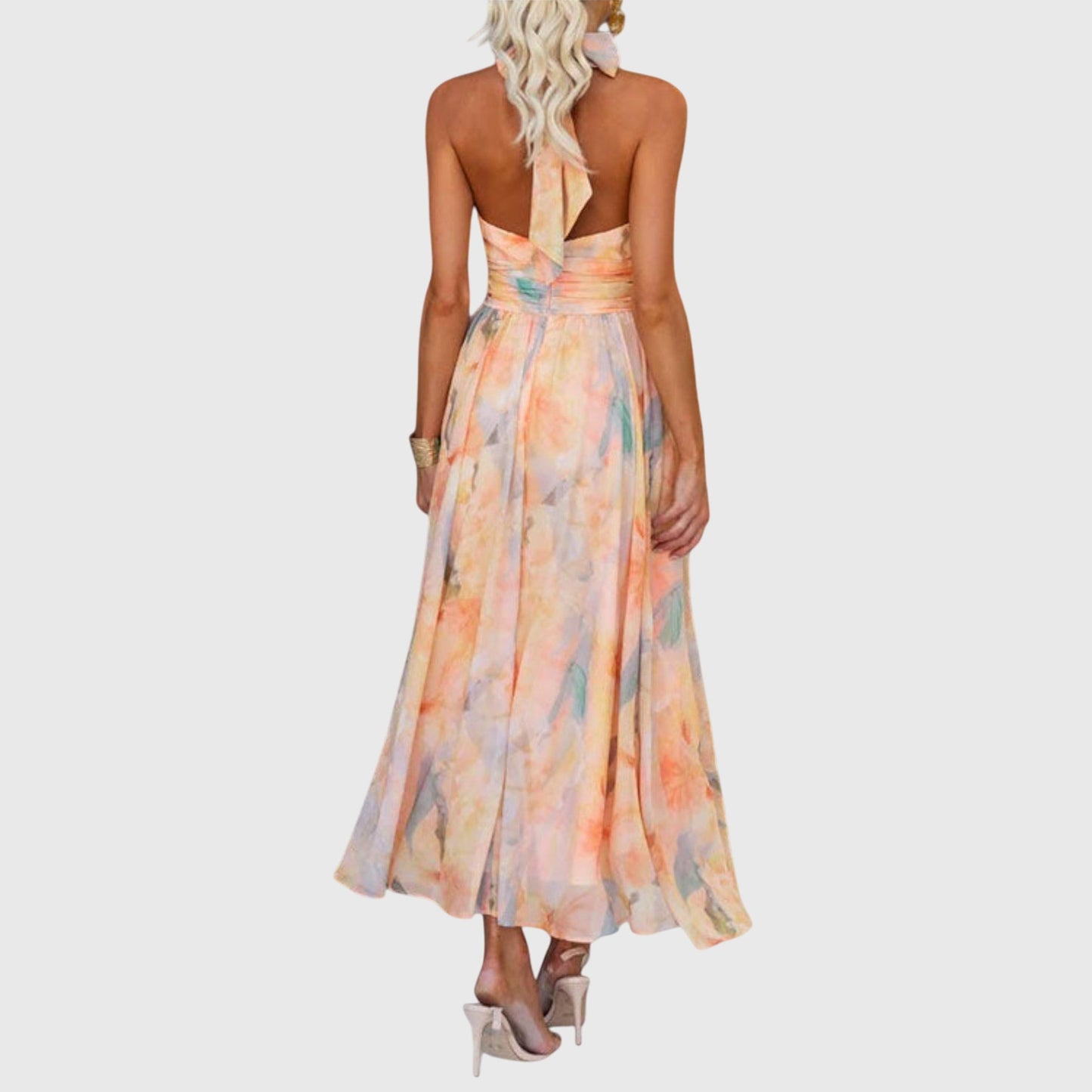 Aurora | Elegant Floral Maxi Dress