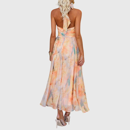 Aurora | Elegant Floral Maxi Dress