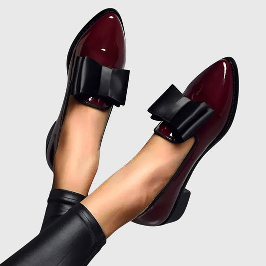 Calantha | Burgundy Tassel Orthopedic Loafers