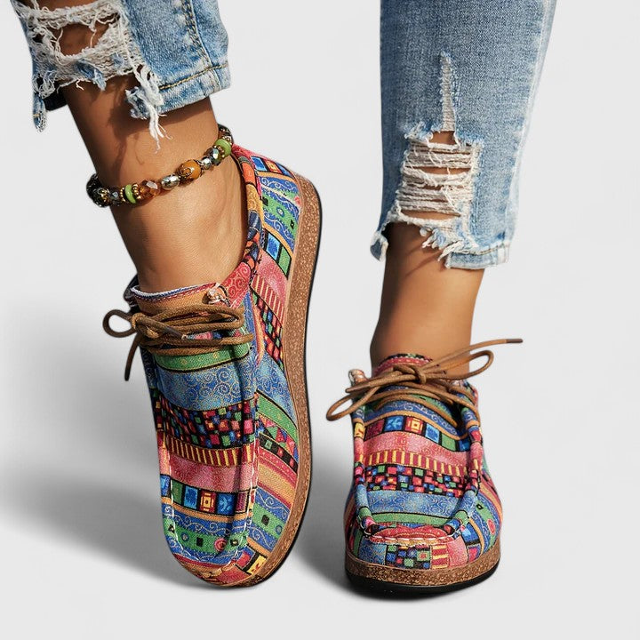 Calista | Vibrant Bohemian Orthopedic Shoes