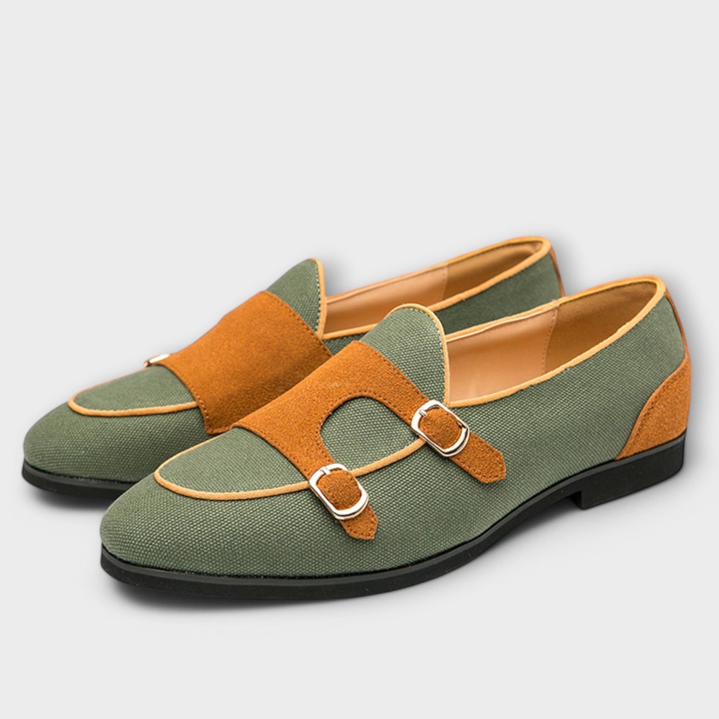 Calista | Soft Indoor Comfort Slippers in Beige Suede