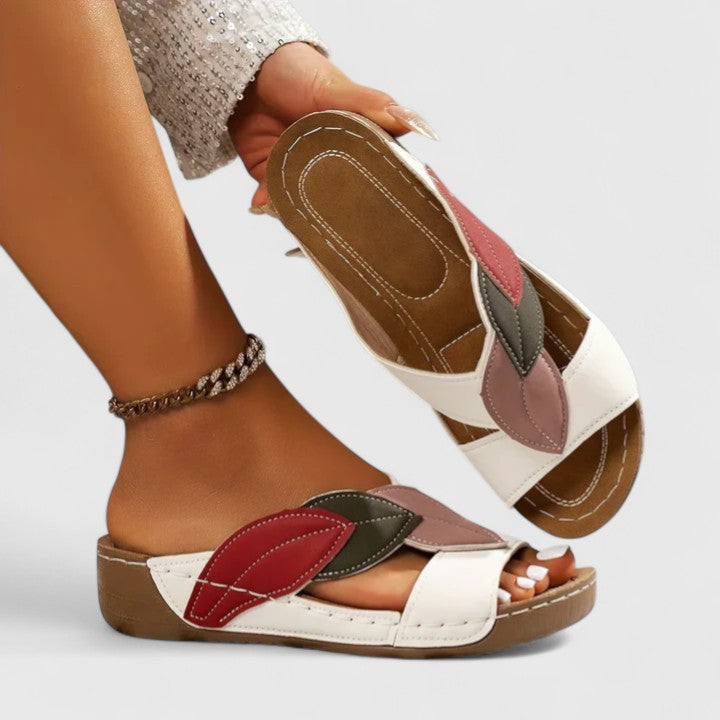 Multicolor Strap Orthopedic Sandals