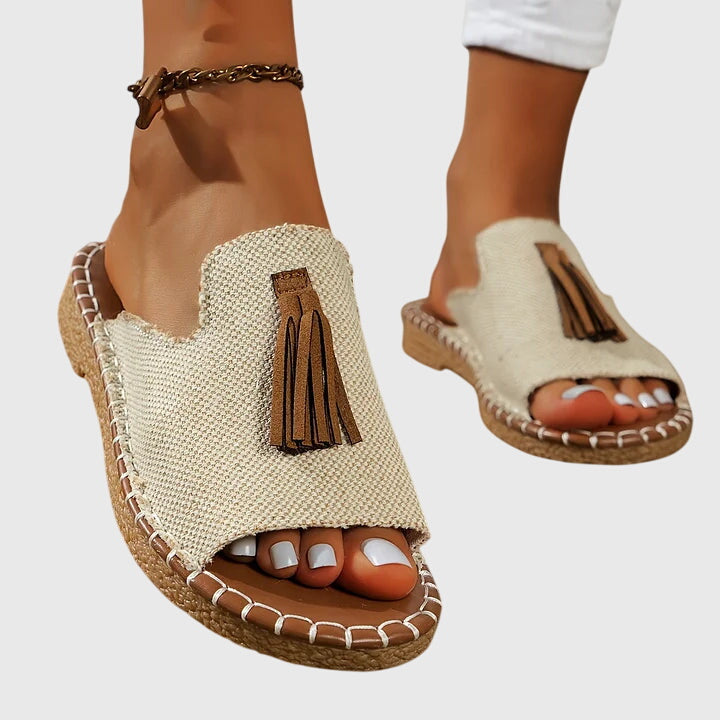Calista | Multicolored Bohemian Orthopedic Sandals