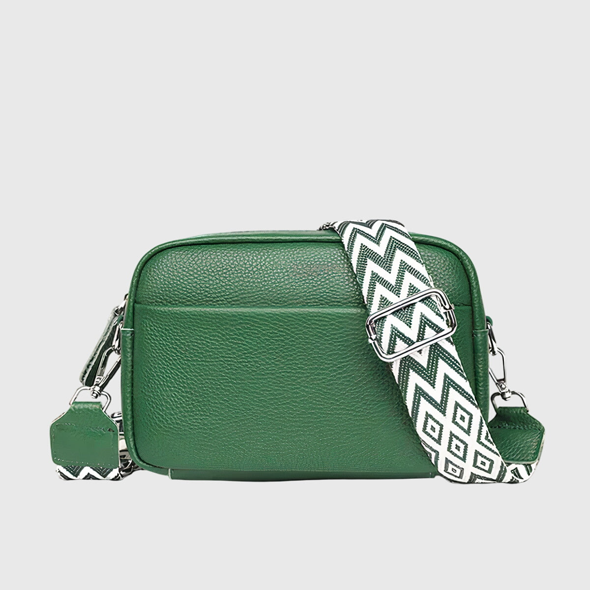 Willow | Women’s Classic Black Leather Shoulder Crossbody Bag