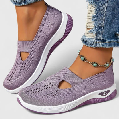 Calantha | Lavender Comfortable Sneakers