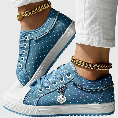 Calista | Blue Denim Orthopedic Sneakers