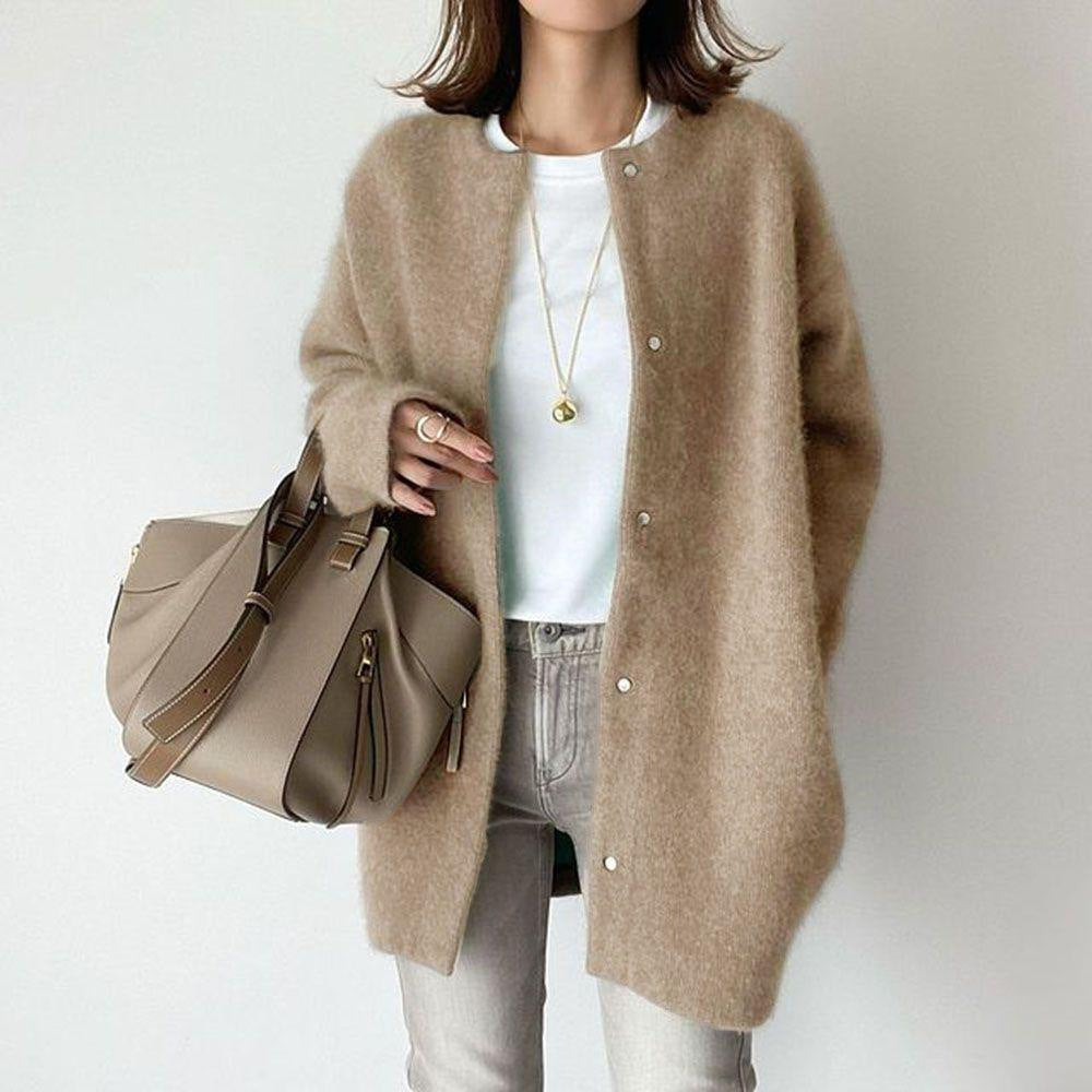 Aurelia | Beige Relaxed Fit Coat