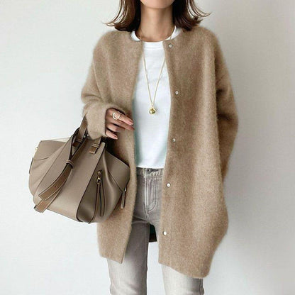Aurelia | Beige Relaxed Fit Coat