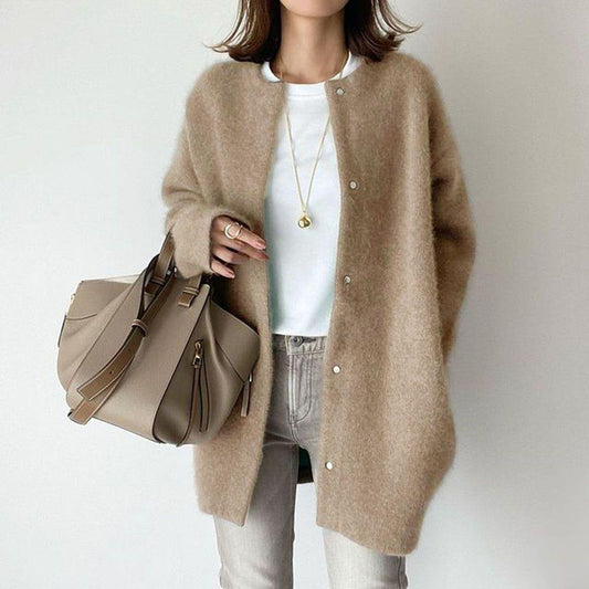 Aurelia | Beige Relaxed Fit Coat