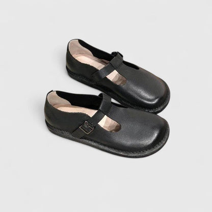 Calista | Elegant Black Mary Jane Sophisticated Shoes