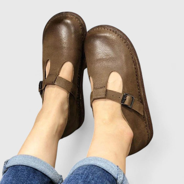 Calista | Elegant Black Mary Jane Sophisticated Shoes