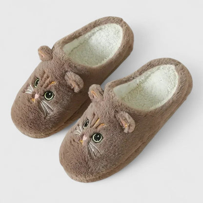 Kaidira | Luxury Black Cat Slippers