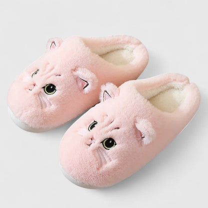 Kaidira | Luxury Black Cat Slippers