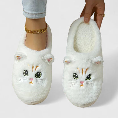 Kaidira | Luxury Black Cat Slippers