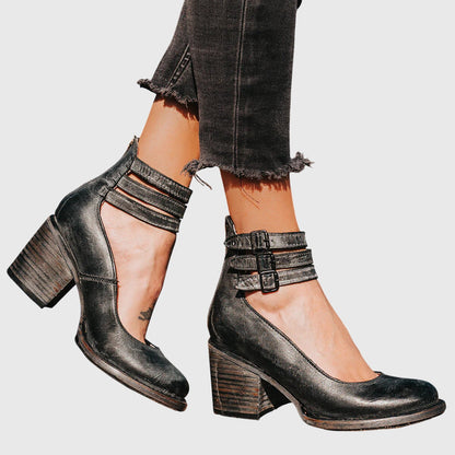 Calista | Luxurious Tan Stylish Heels