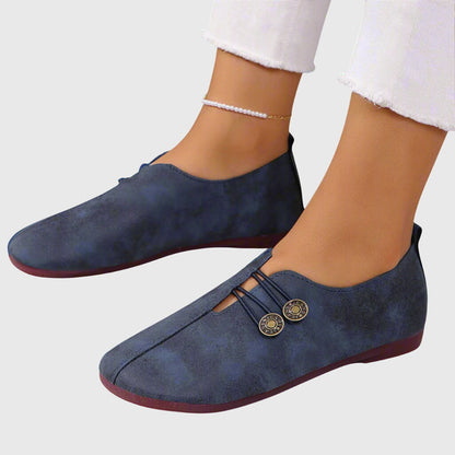 Brown Suede Daily Comfort Slip-Ons