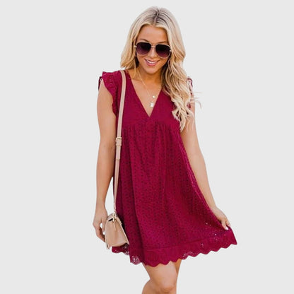 Aurelia | Black 2 In 1 Summer Dress
