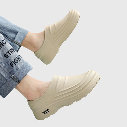 Avior | Black Slip-on Clog - Comfortable And Flexible