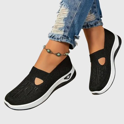 Astrid | Astrid Black Orthopedic Walking Shoes
