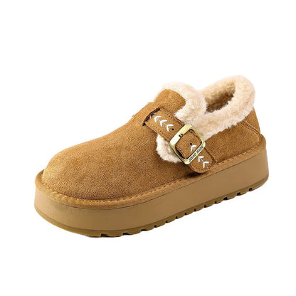 Calantha | Brown Suede Orthopedic Shoes
