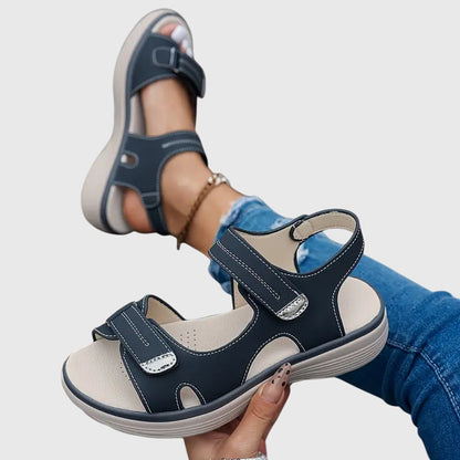 Alethea | Brown Comfortable Orthopedic Sandals