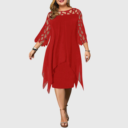 Calista | Rich Plum Chic Dress