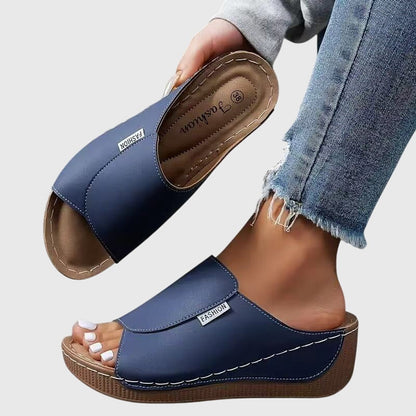 Burgundy Stylish Orthopedic Sandals