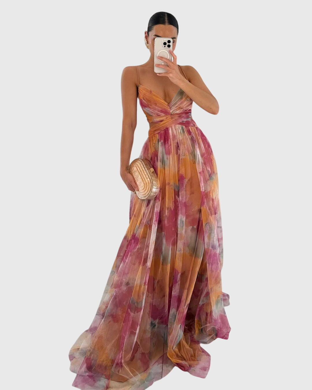 Calista | Vibrant Floral Maxi Dress