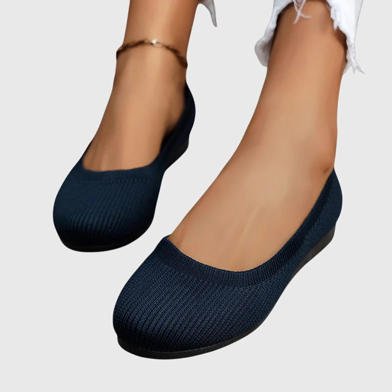 Aurora | Black Knit Anti-Slip Breathable Shoes