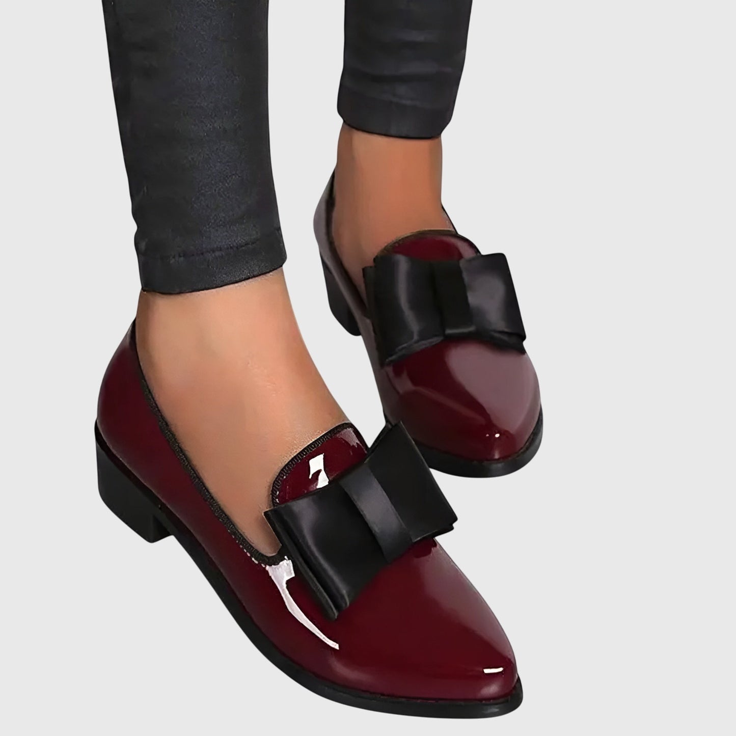 Calantha | Burgundy Tassel Orthopedic Loafers