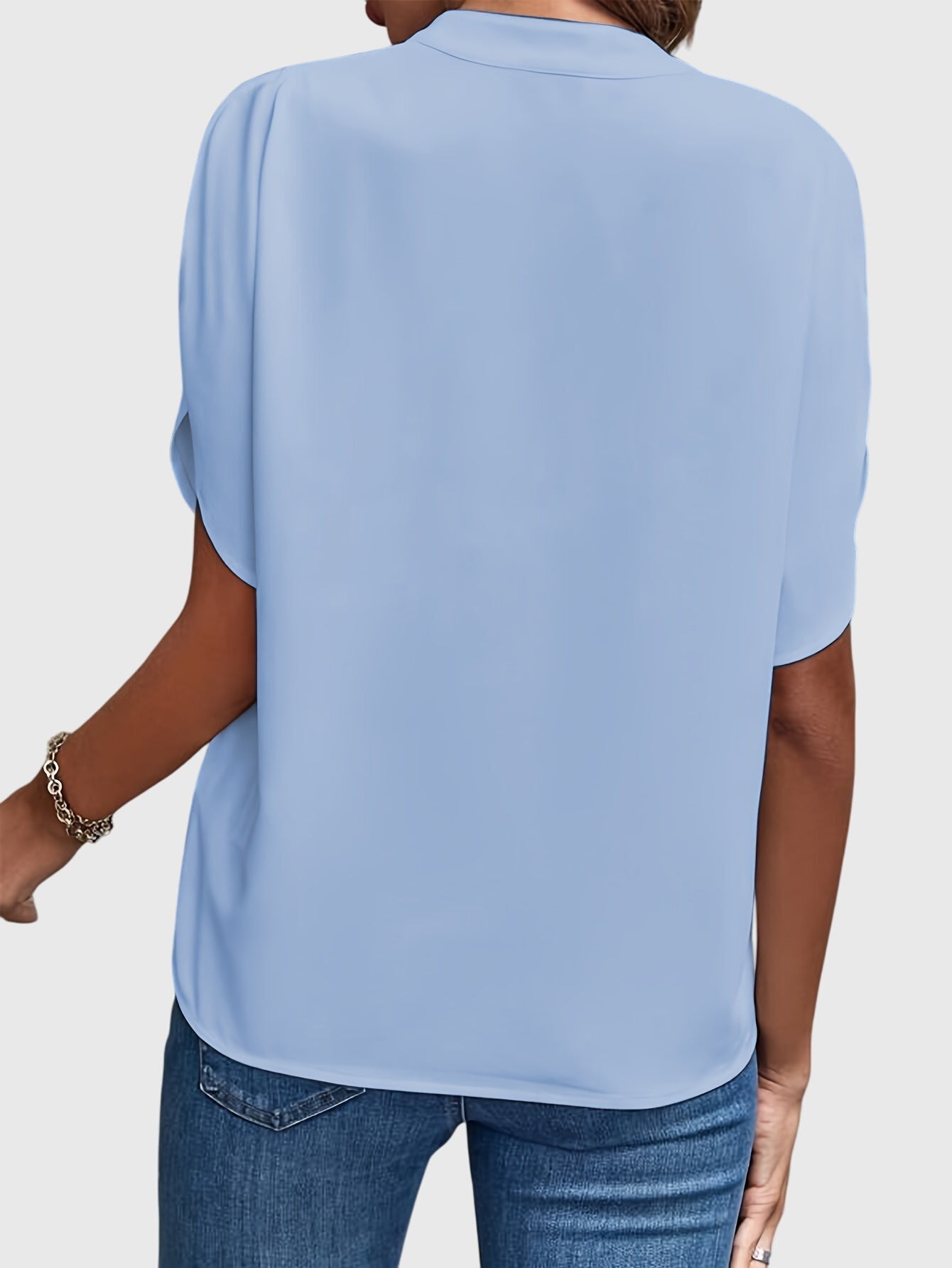 Alethea | Elegant White Blouse