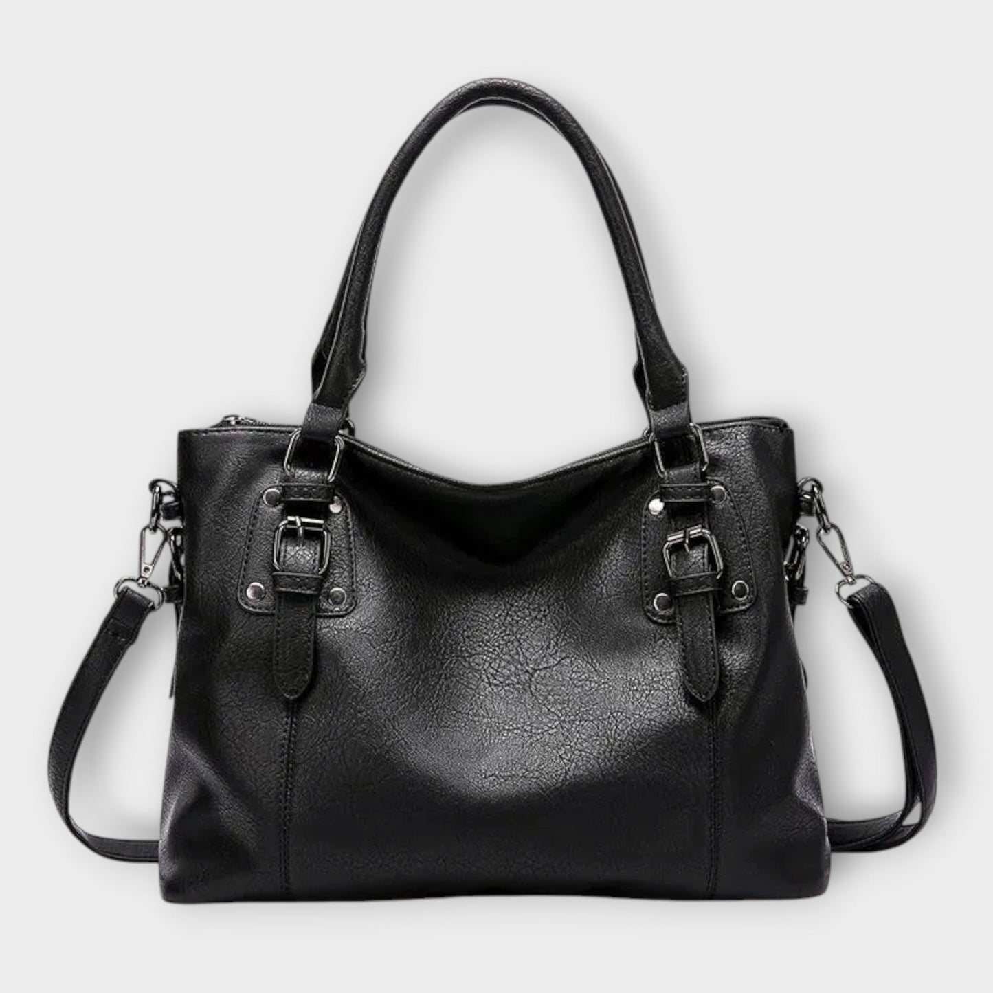 Alethea | Tan Leather Women's Classic Everyday Handbag