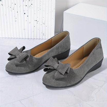 Calantha | Grey Suede Sophisticated Shoes