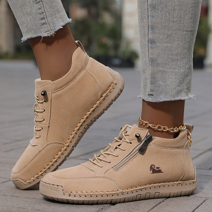 Kaysen | Grey Suede Orthopedic Shoes