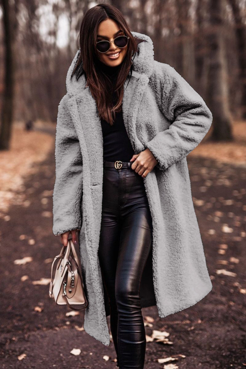 Alethea | Beige Classic Winter Coat