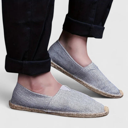 Calista | White Canvas Orthopedic Espadrilles
