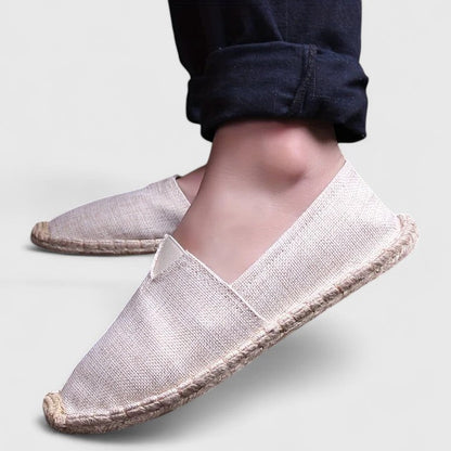 Calista | White Canvas Orthopedic Espadrilles