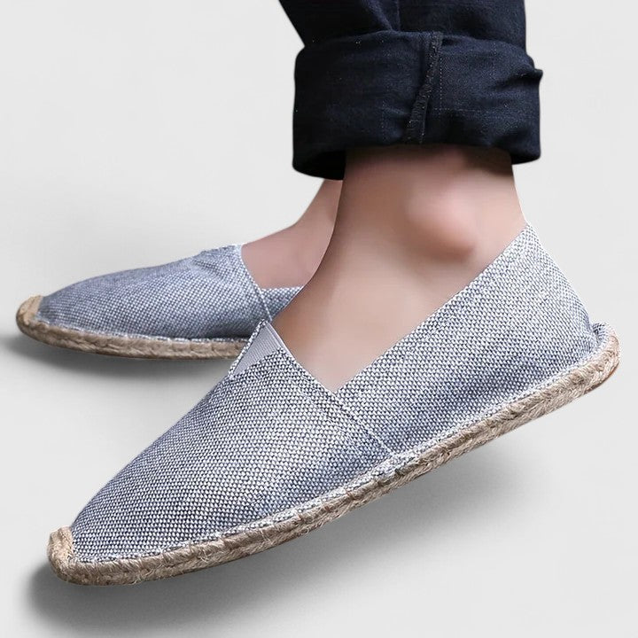 Calista | White Canvas Orthopedic Espadrilles