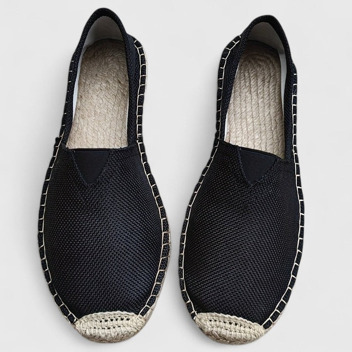 Calantha | White Canvas Orthopedic Espadrilles