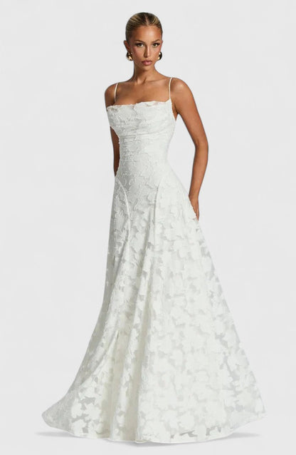 Astrid | Blush Elegant Maxi Dress