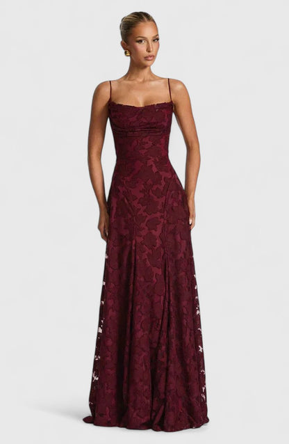 Astrid | Blush Elegant Maxi Dress