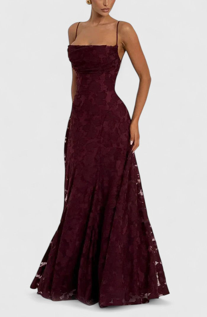 Astrid | Blush Elegant Maxi Dress