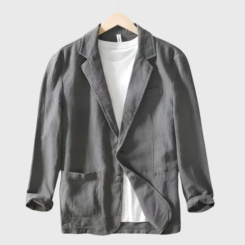 Kaid | Black Classic Tailored Blazer